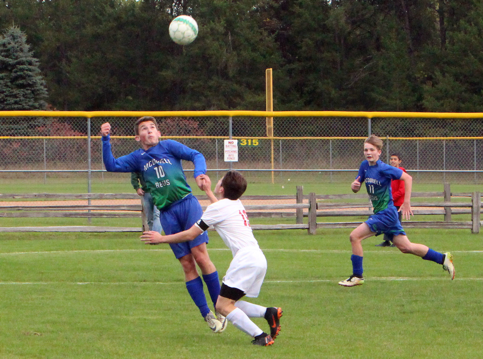 Arcadia at McDonell/Regis boys soccer 10-04-18